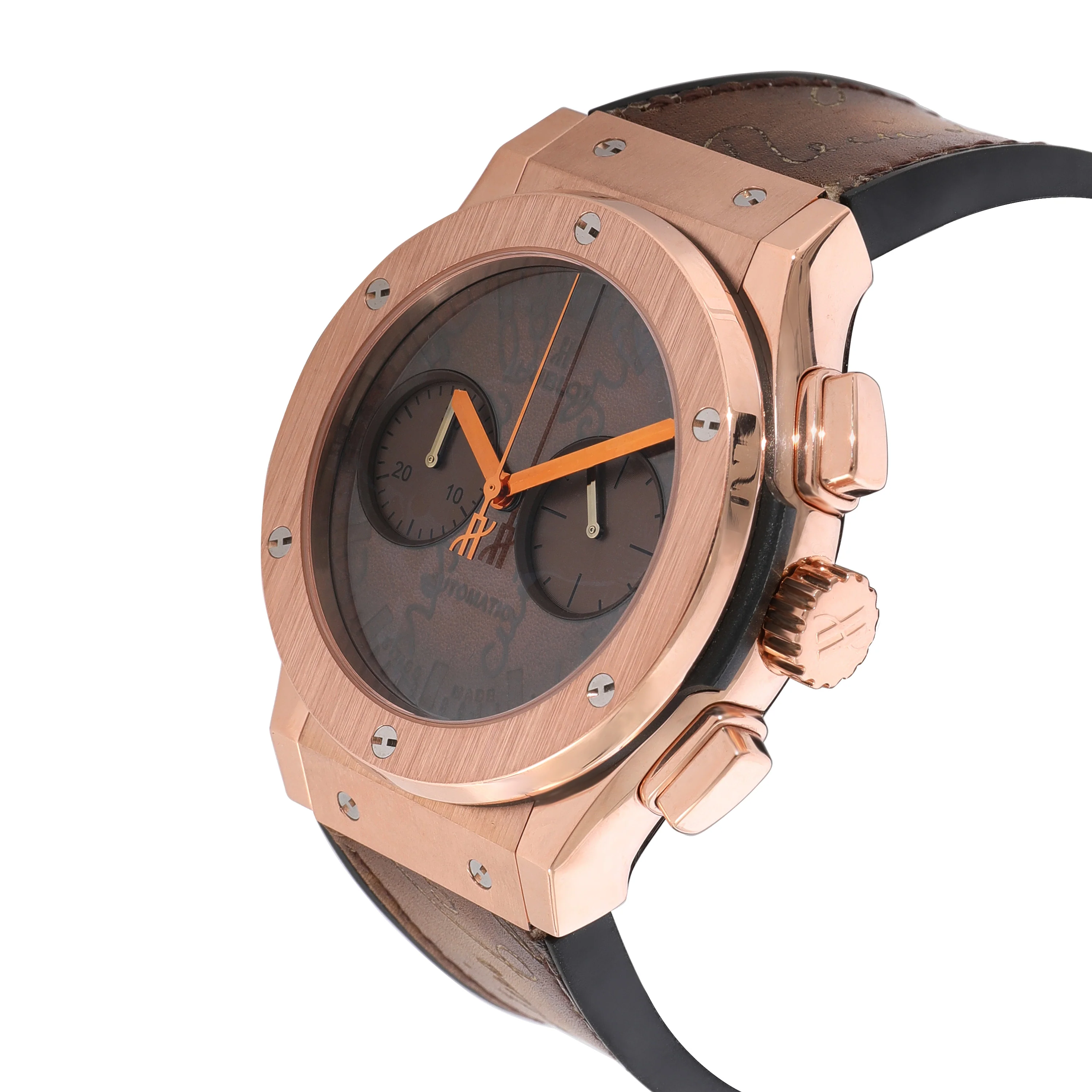 Berluti Scritto King Gold 521.OX.0500.VR.BER17 Mens Watch in Rose Gold - Image 3