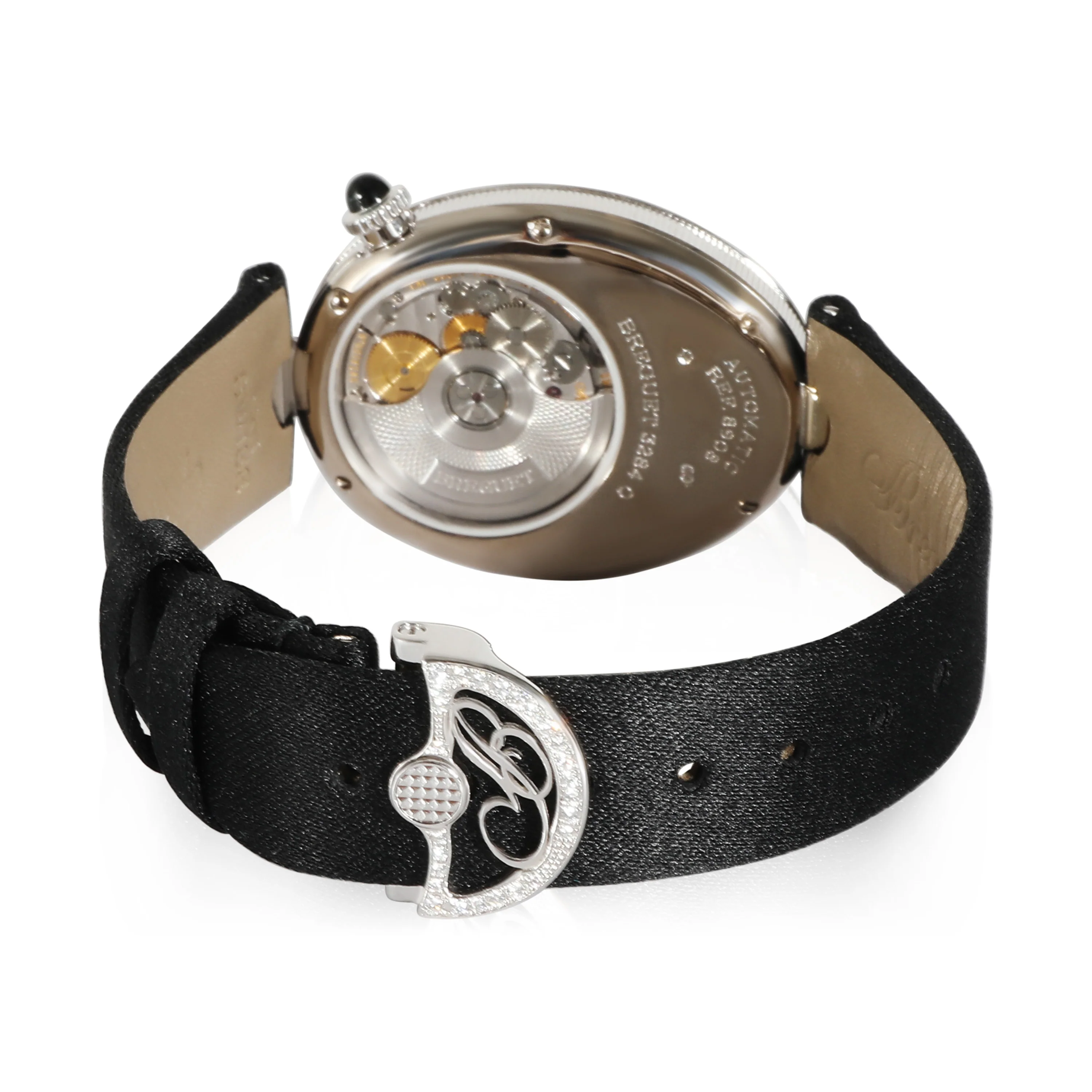 Queen of Naples 8908BB/52/864D00D Womens Watch in 18kt White Gold - Image 4