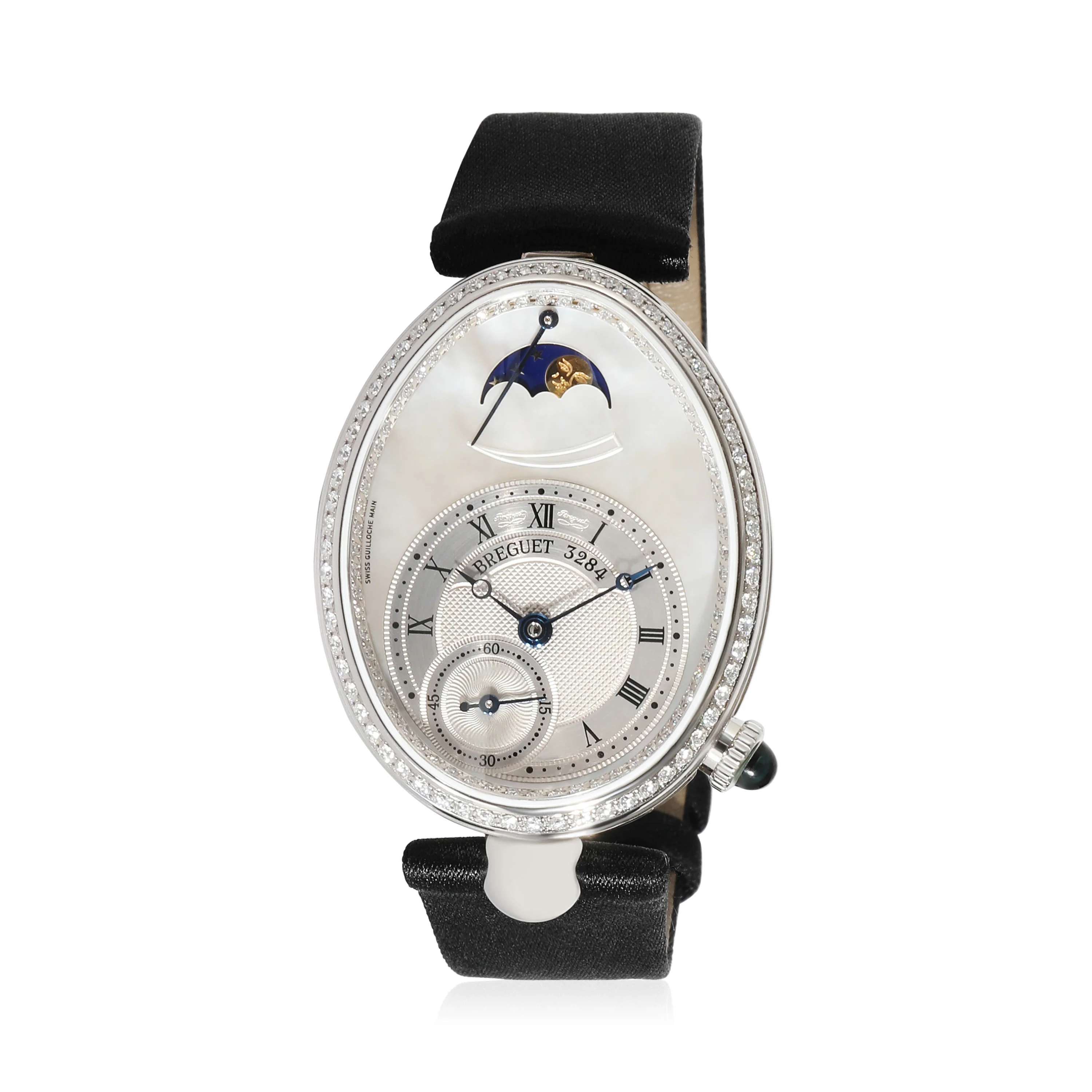 Queen of Naples 8908BB/52/864D00D Womens Watch in 18kt White Gold - Image 6