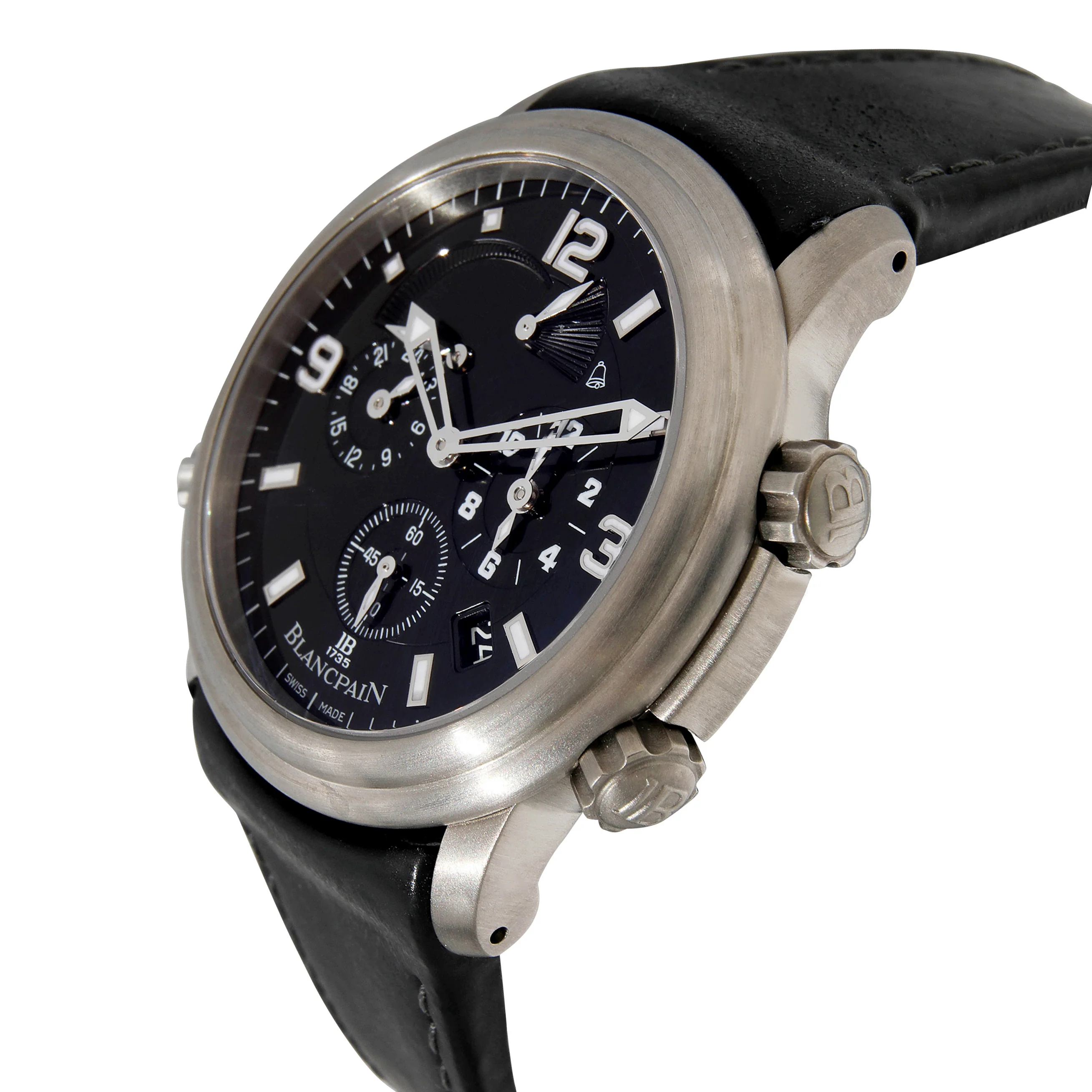 Leman Reveil GMT 2041-1230-63B Mens Watch in Titanium - Image 3