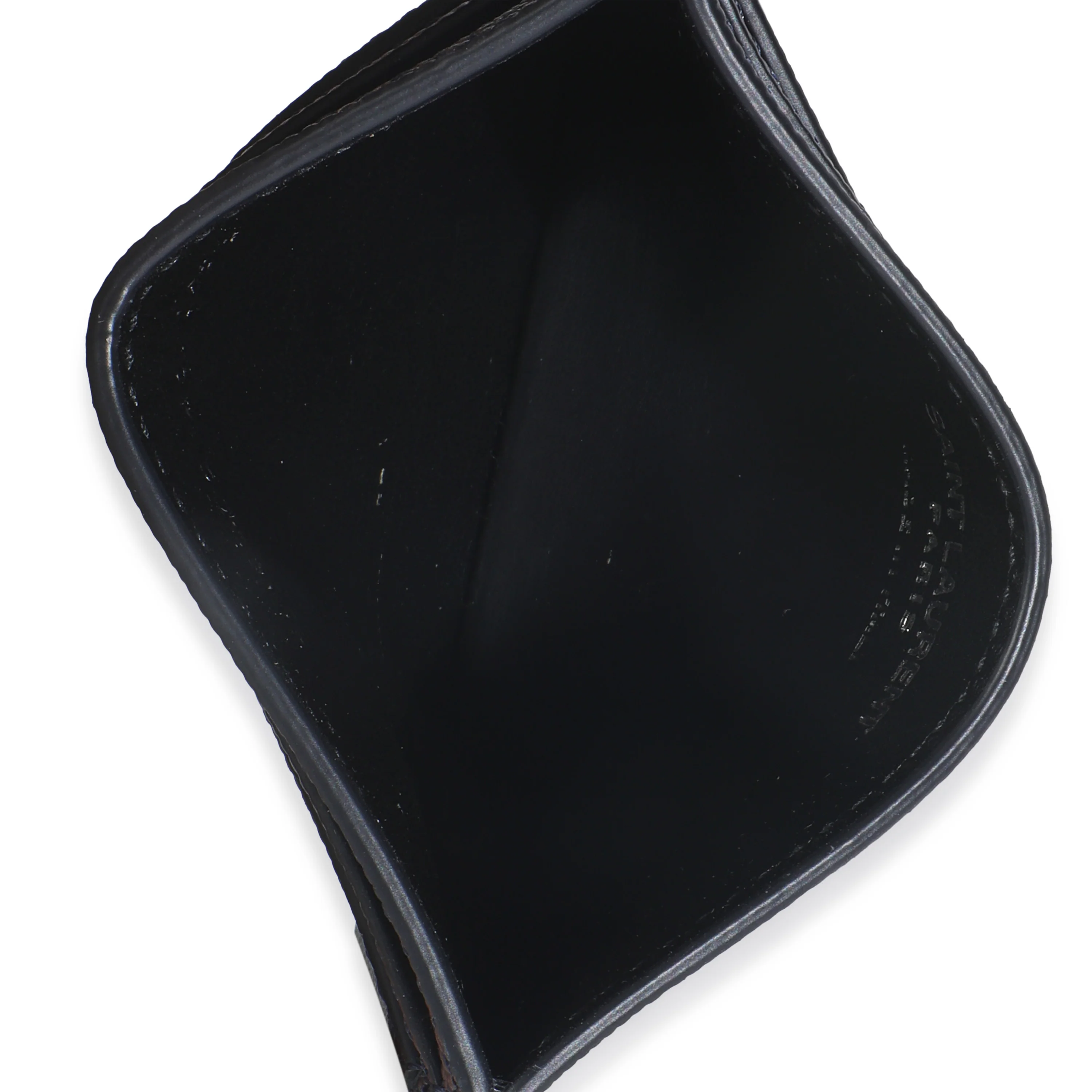 Navy Grain De Poudre Credit Card Case - Image 7