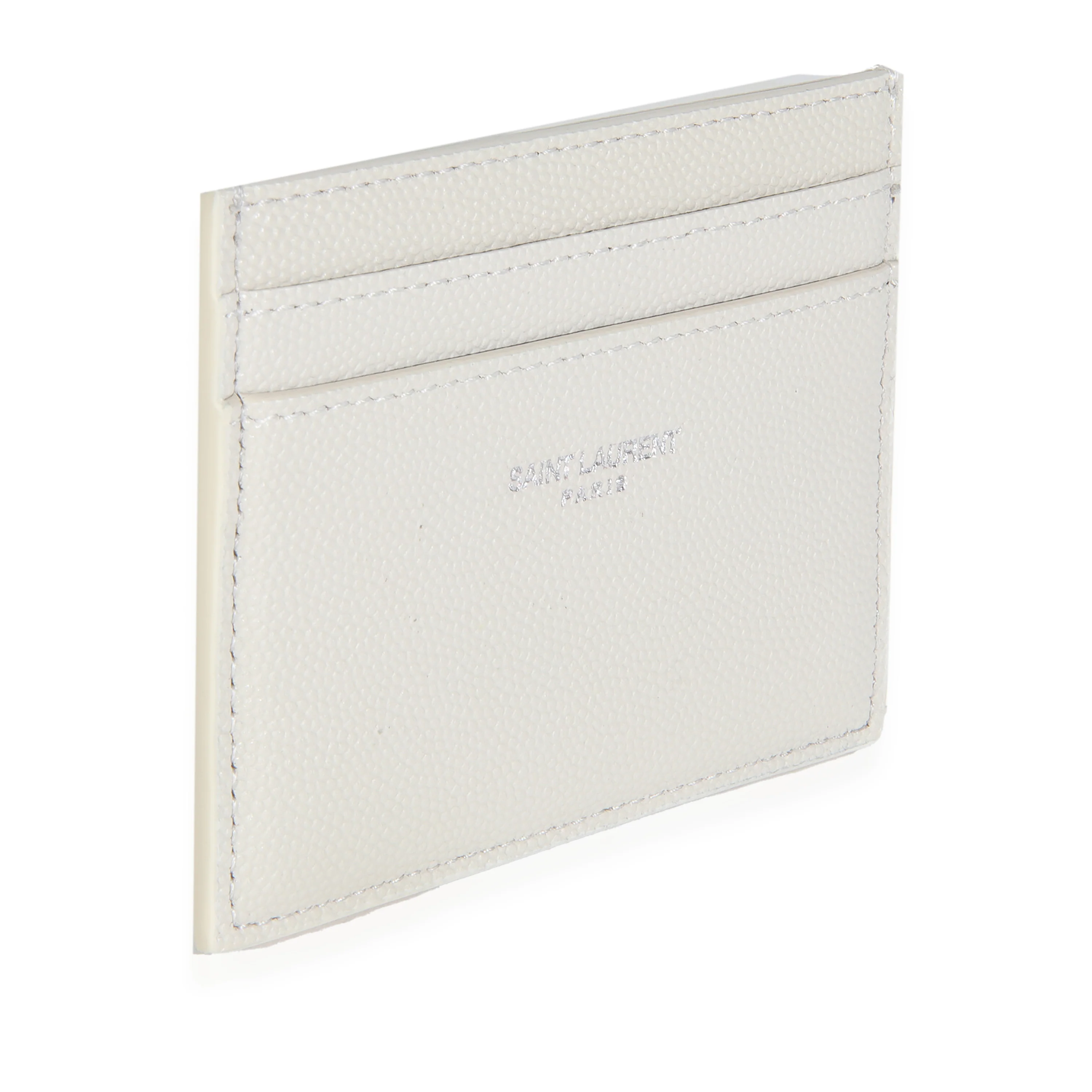 White Grain De Poudre Credit Card Case - Image 3