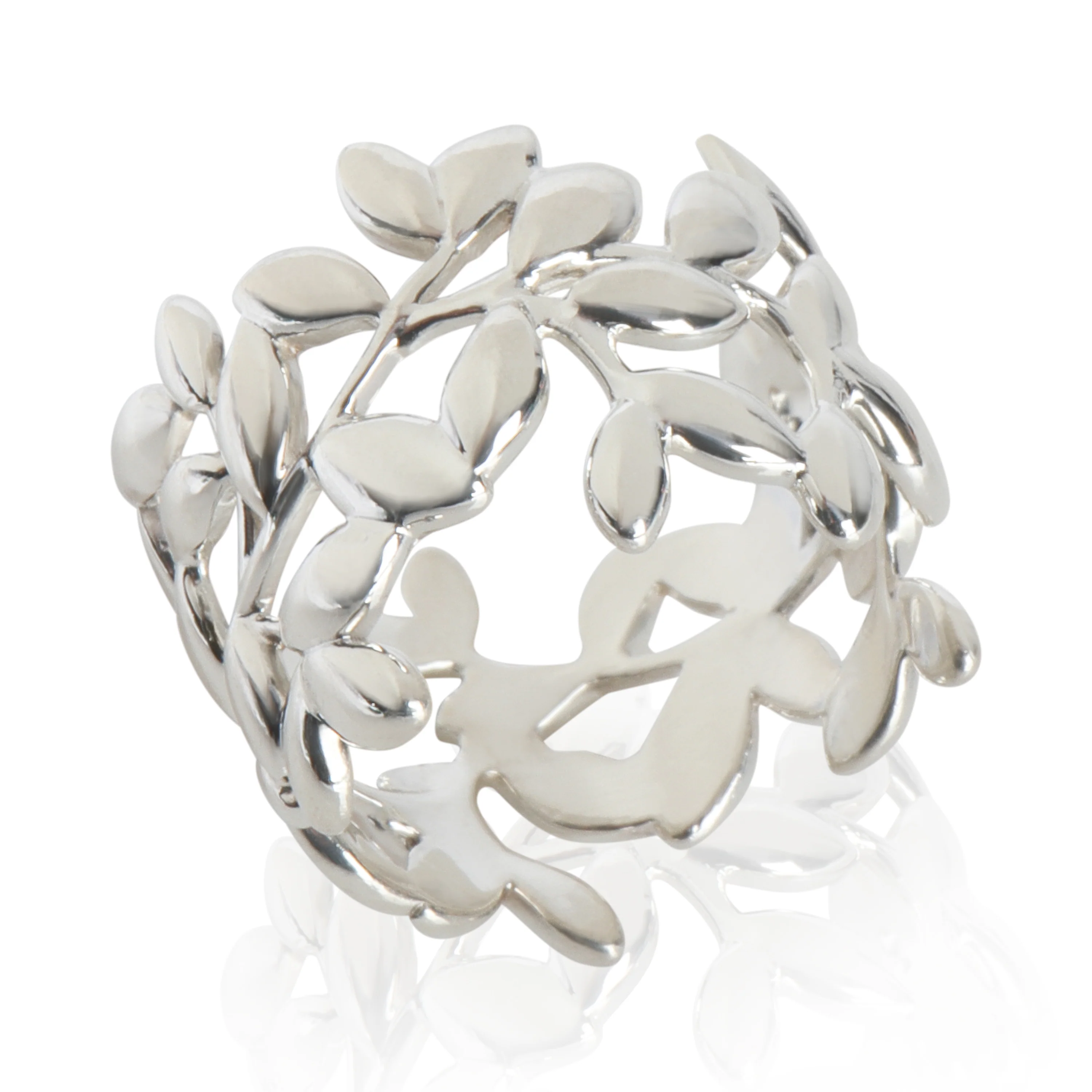 Sterling Silver  Paloma Picasso Olive Leaf Ring - Image 4