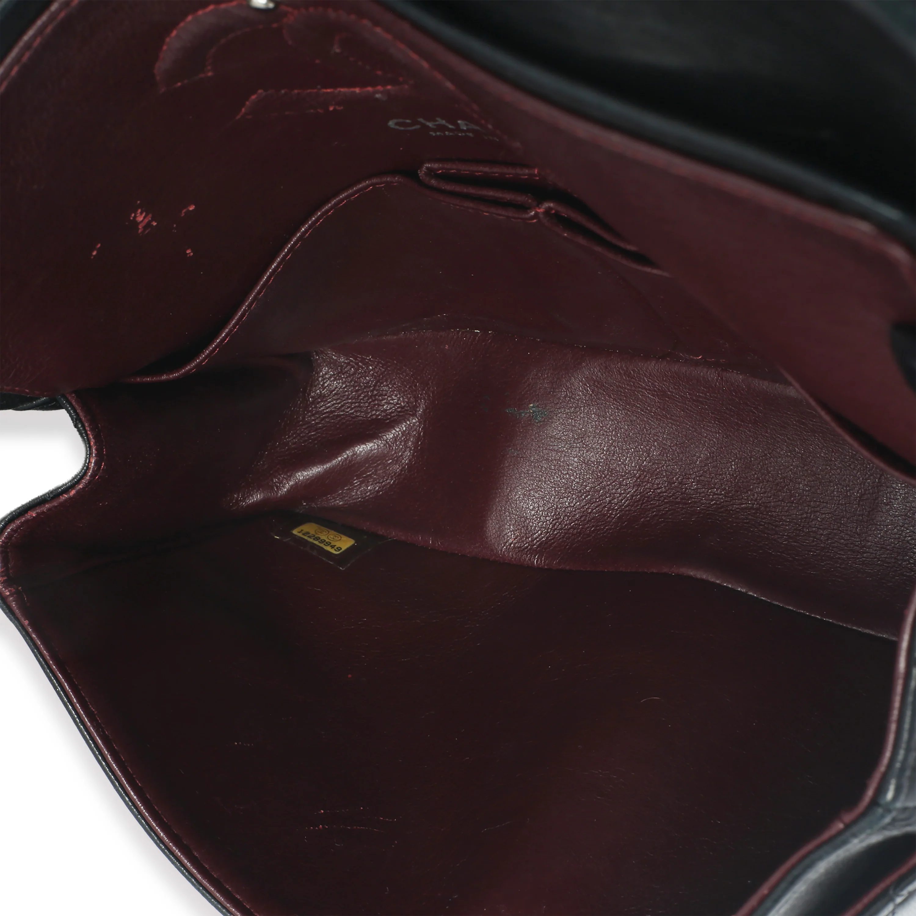 Black Quilted Lambskin Small Classic Double Flap Bag - Image 9