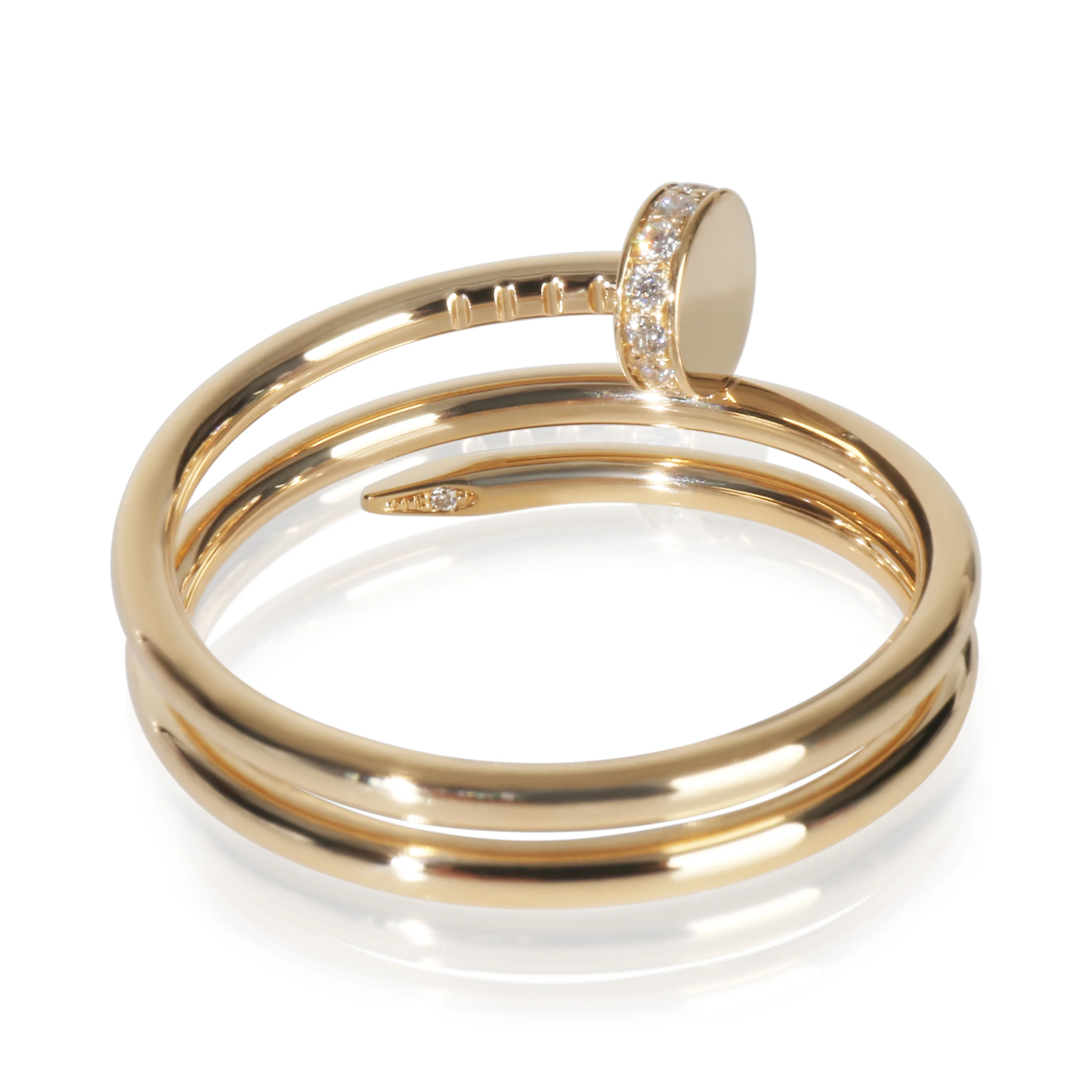 Yellow Gold Juste Un Clou Double Ring - Image 3