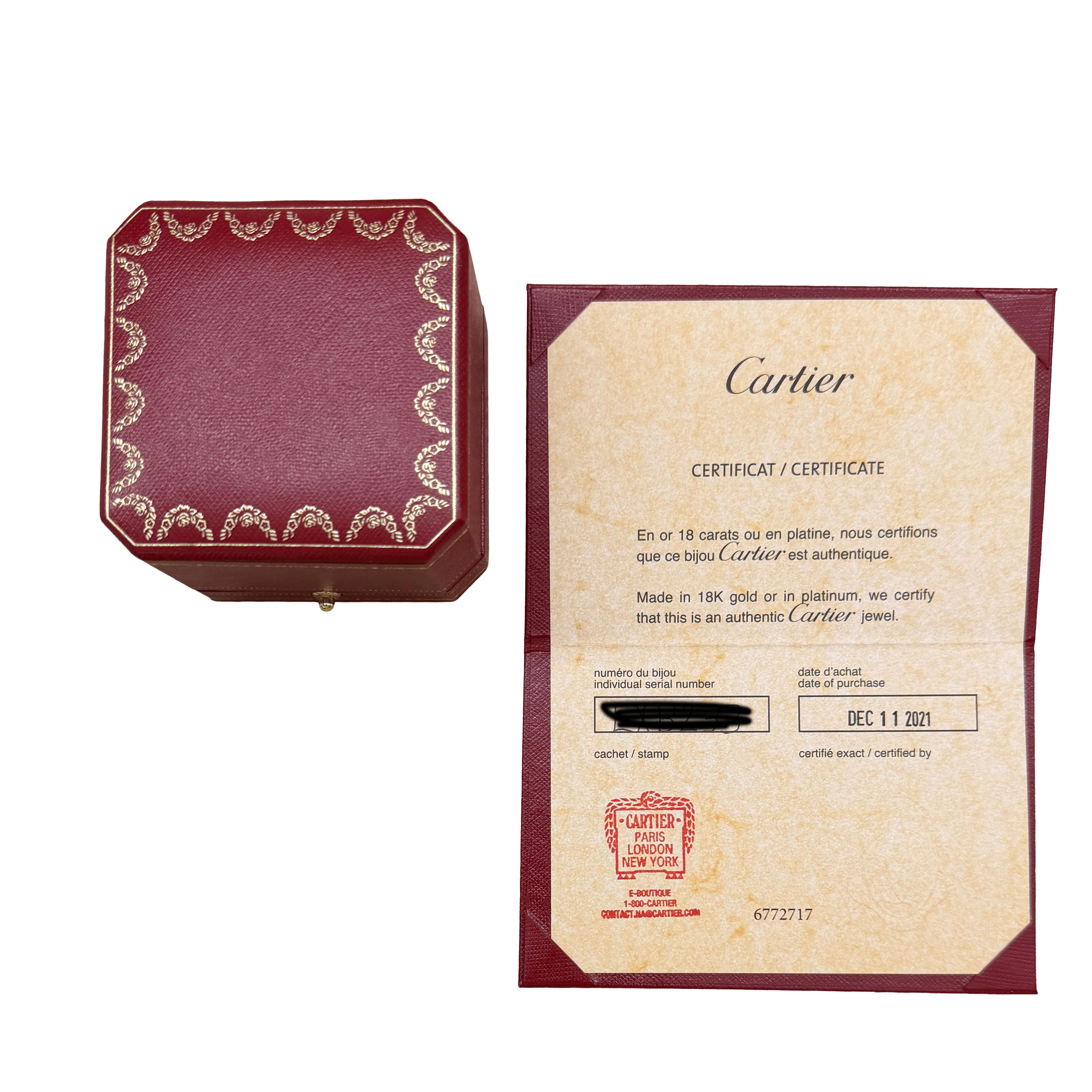 Yellow Gold Juste Un Clou Double Ring - Image 5