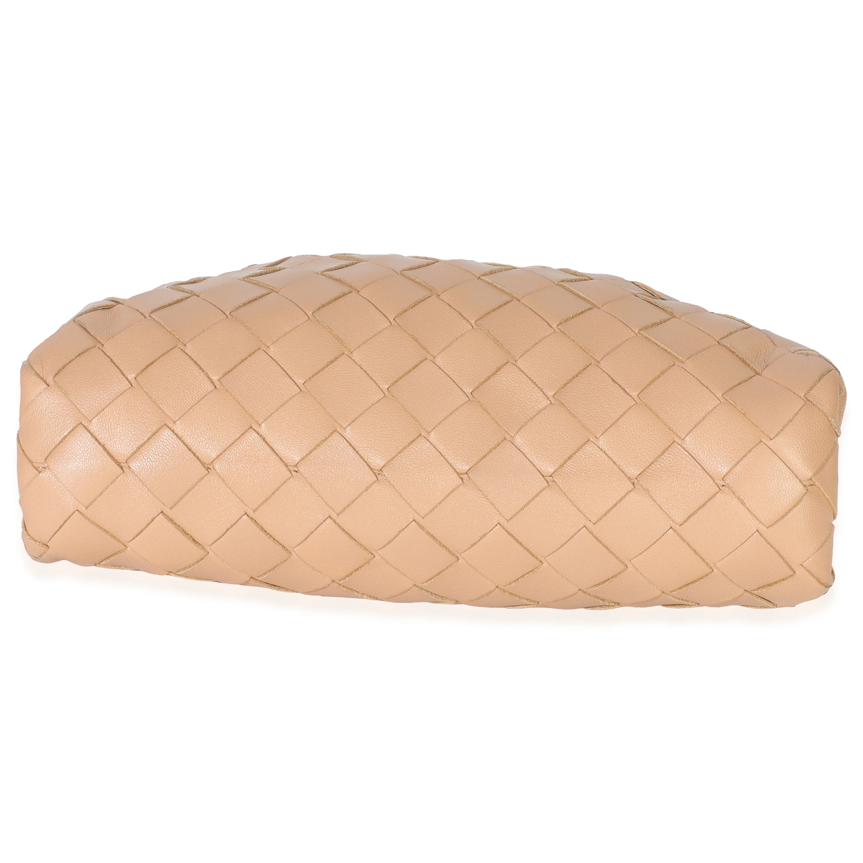 Almond Nappa Intrecciato The Mini Pouch - Image 7