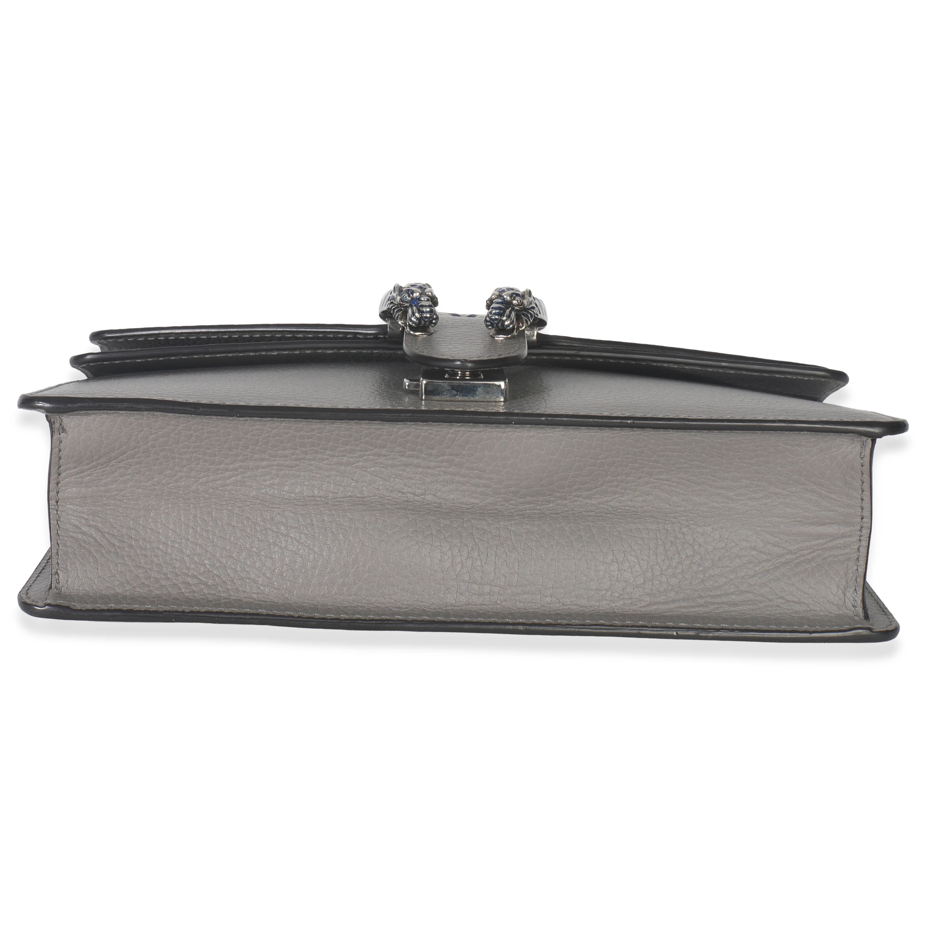 Dusty Grey Pebbled Calfskin Small Dionysus Shoulder Bag - Image 5