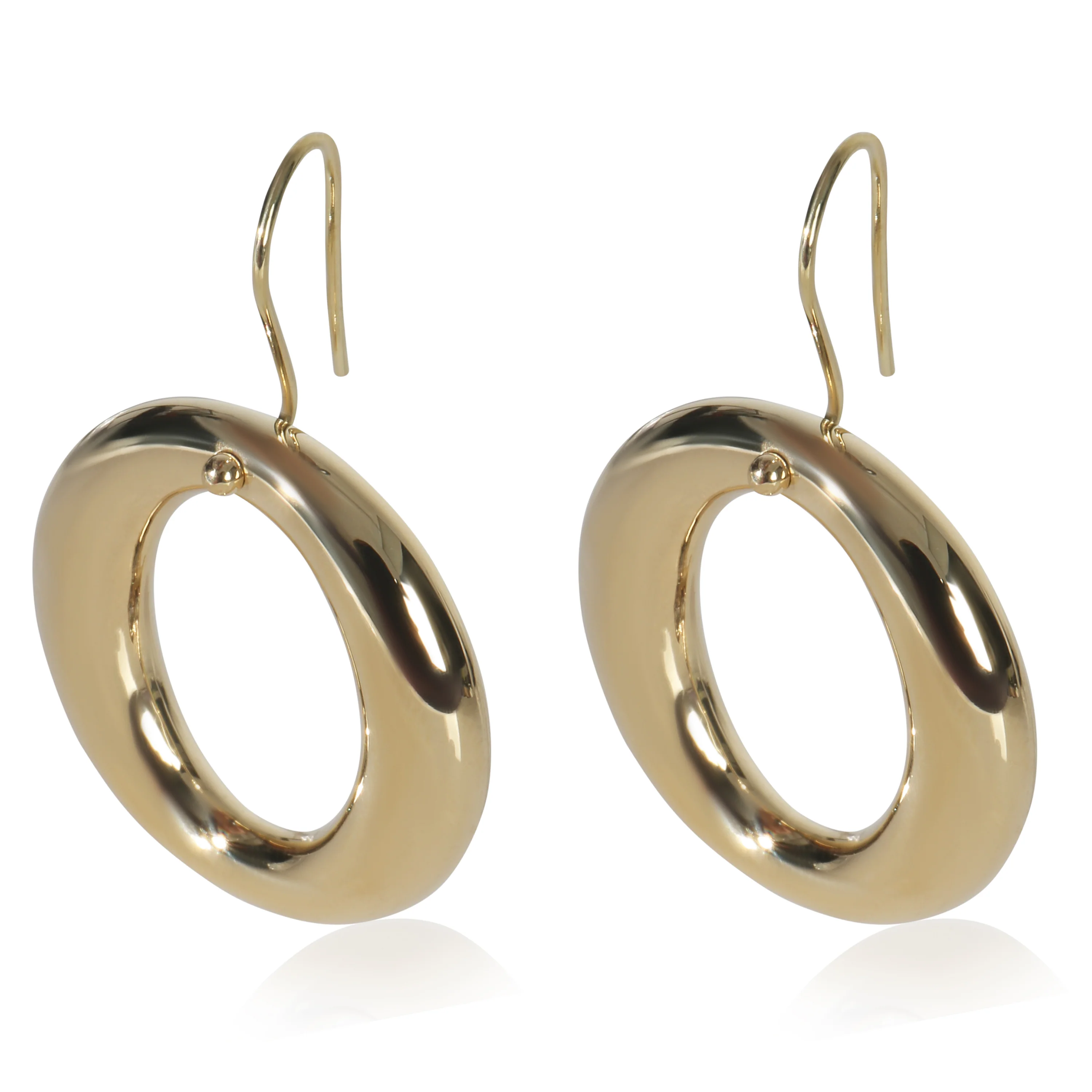 Yellow Gold  Elsa Peretti Sevillana Earrings - Image 3
