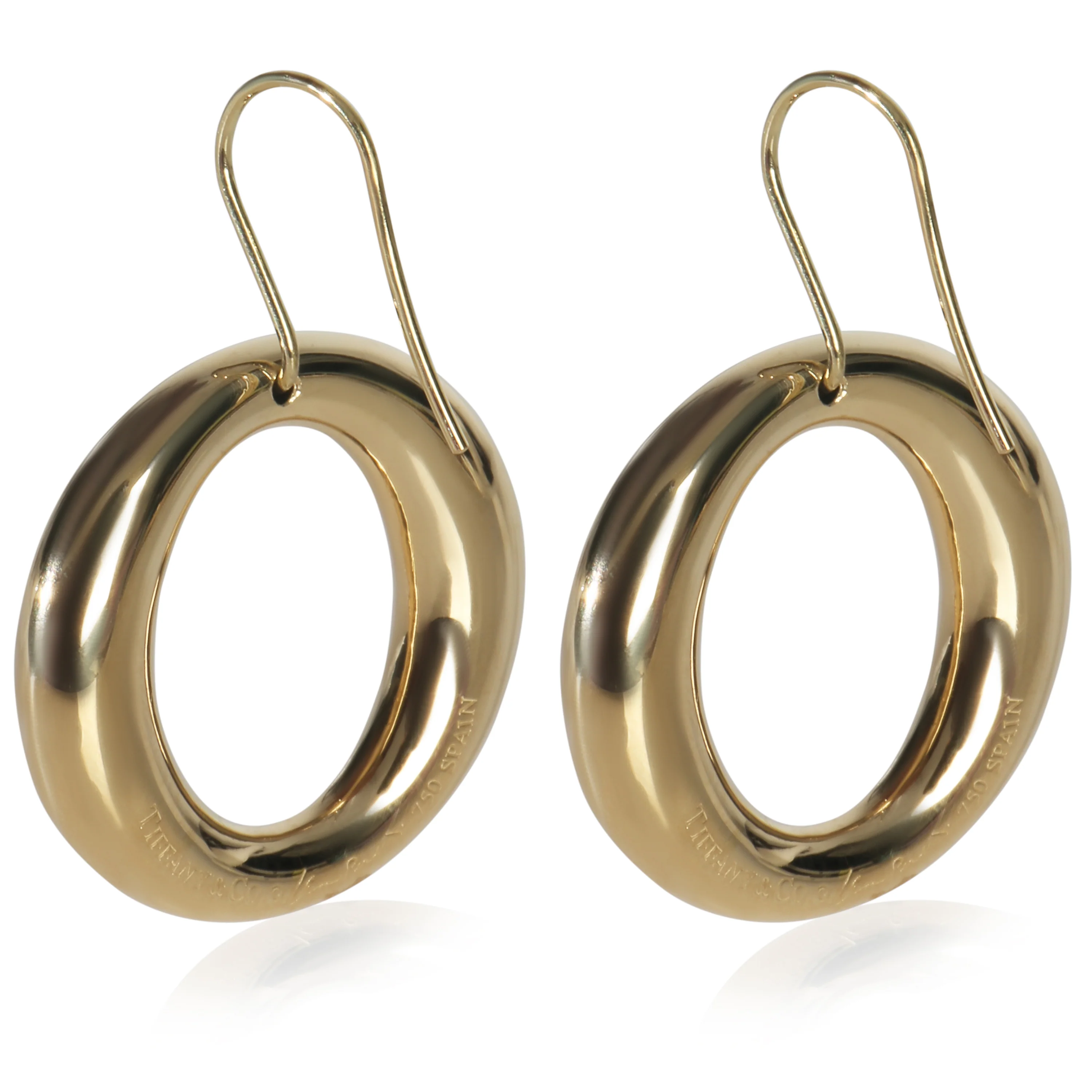 Yellow Gold  Elsa Peretti Sevillana Earrings - Image 4