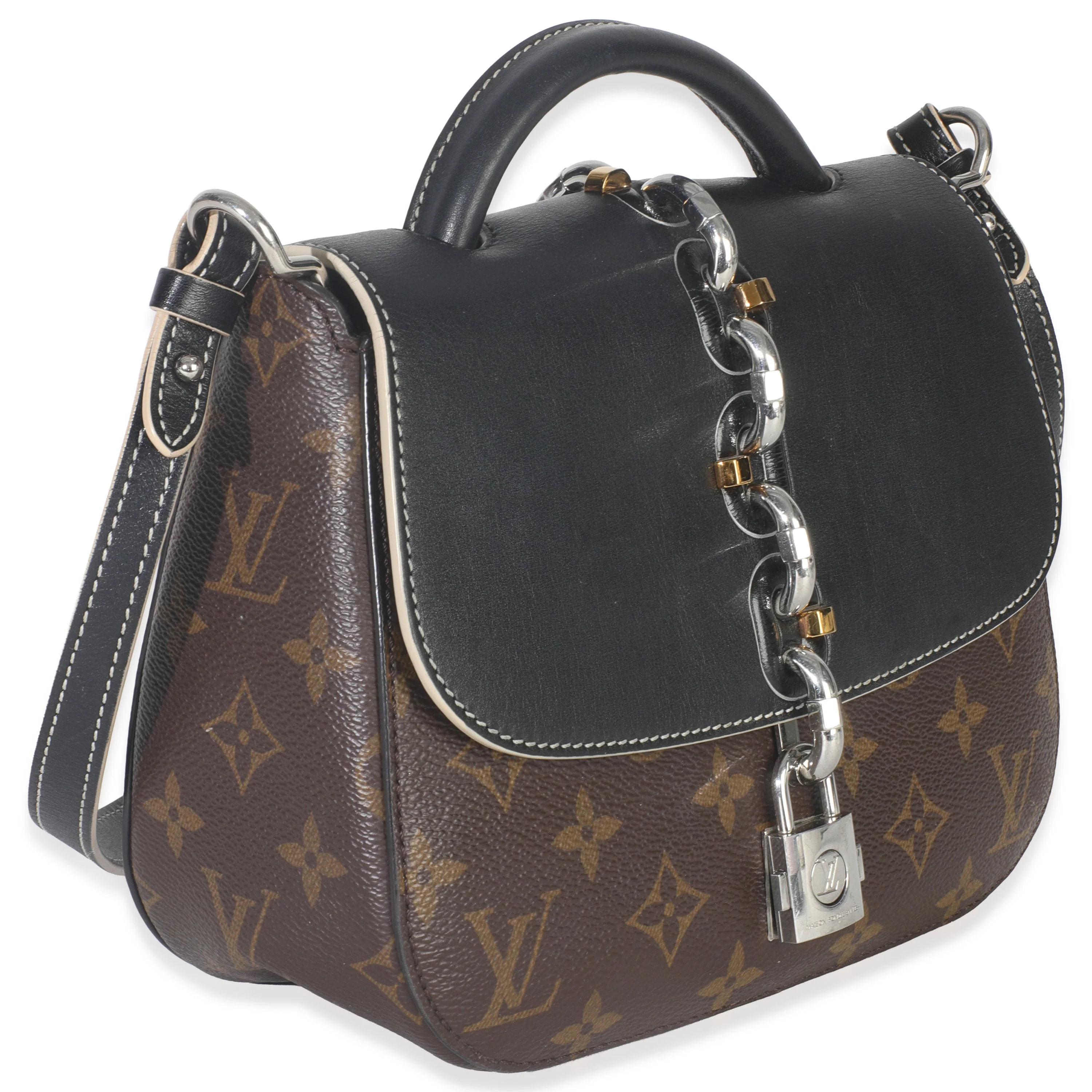 Black Monogram Canvas Chain It PM - Image 3