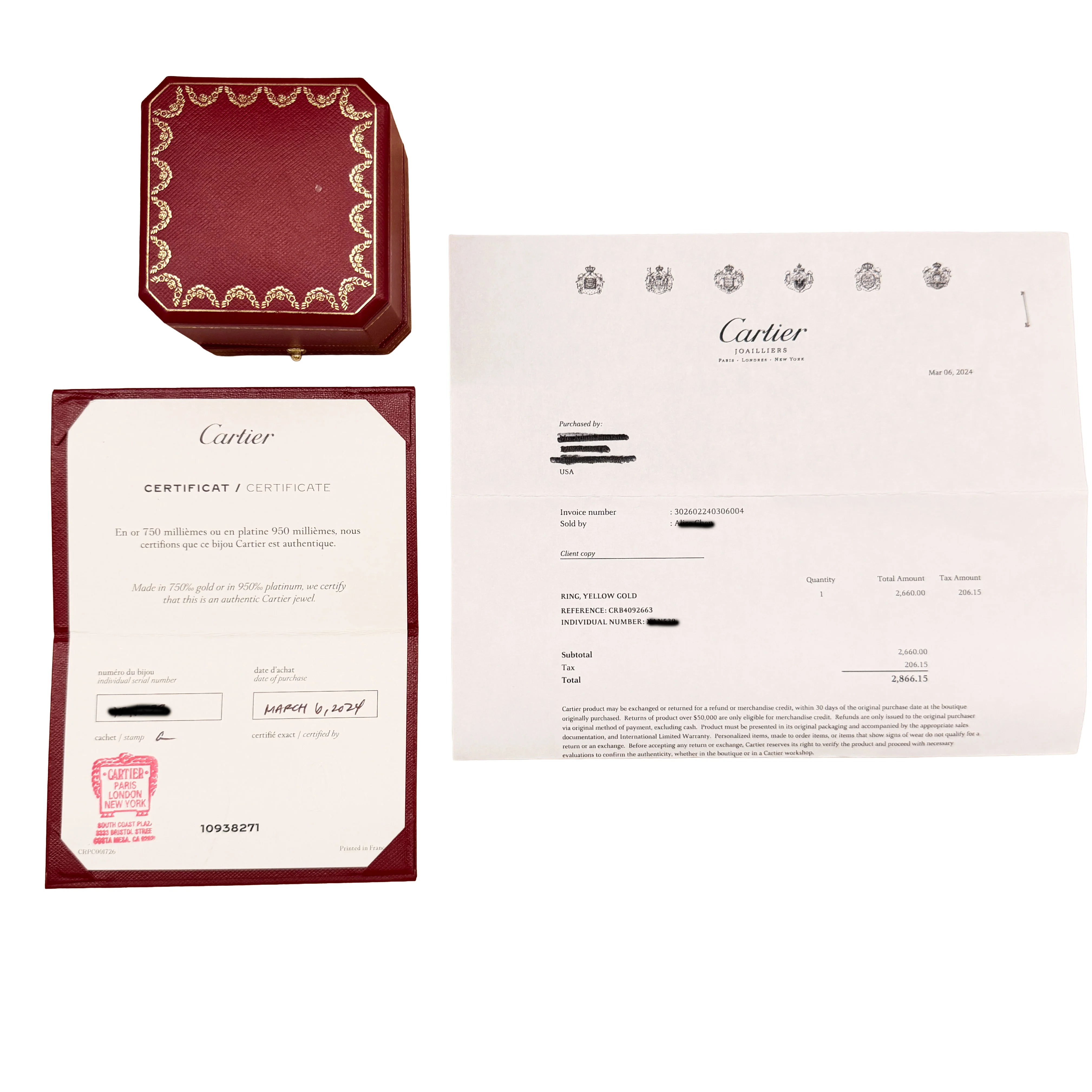 Yellow Gold  Juste Un Clou Ring - Image 5