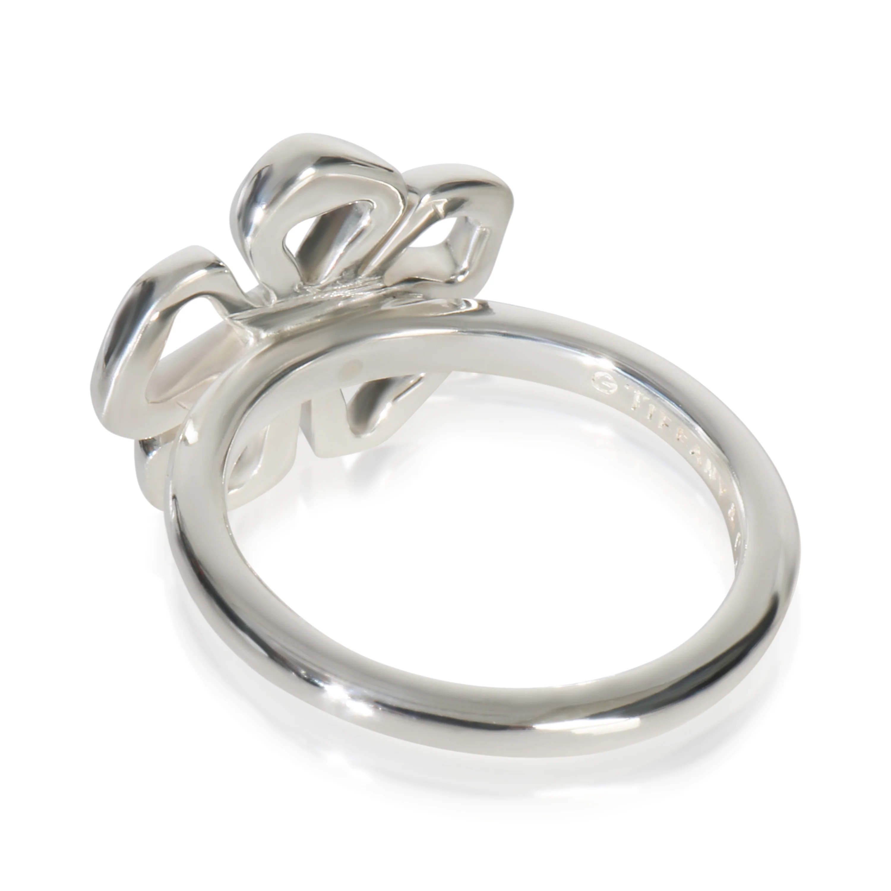 Sterling Silver Vintage Flower Ring - Image 3