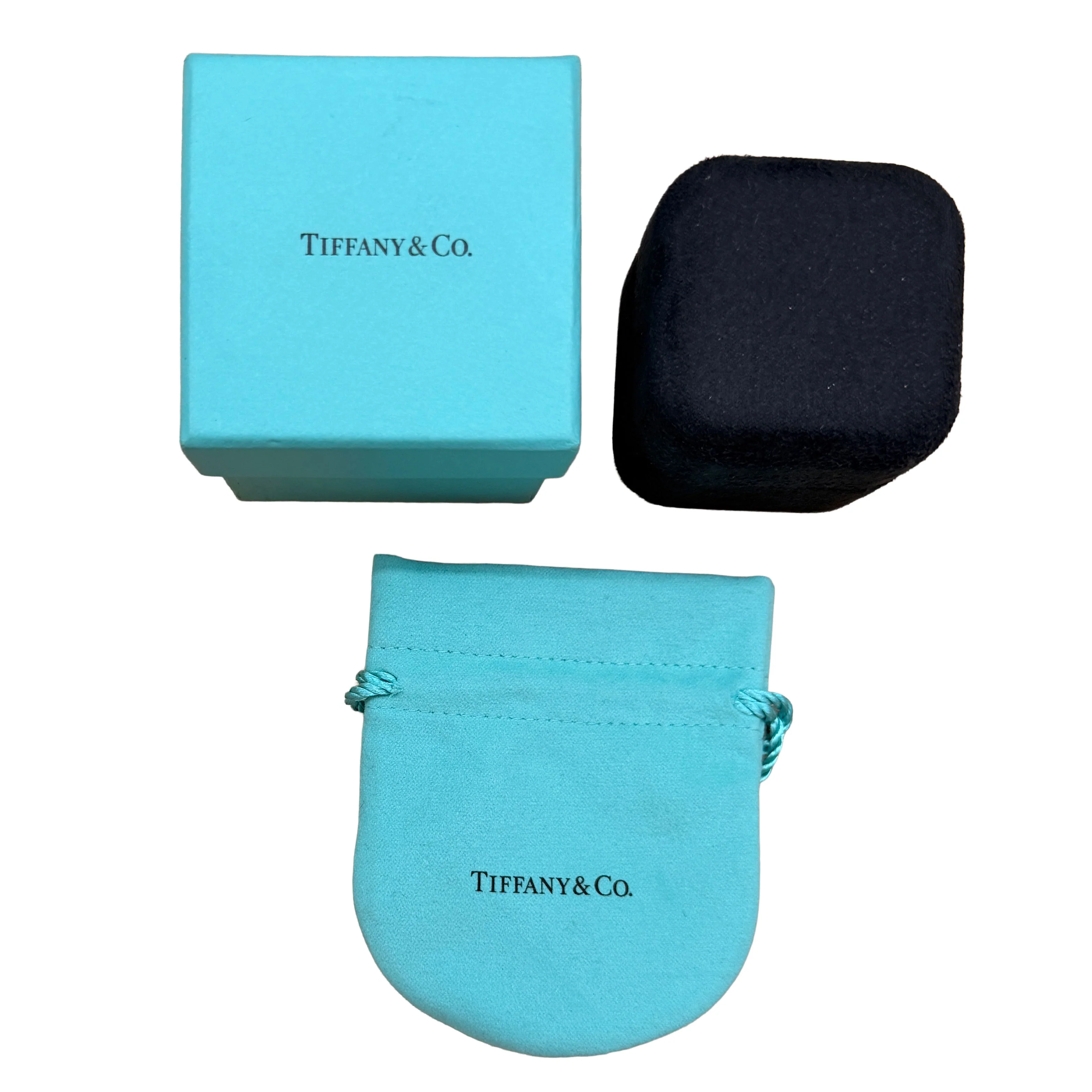 White Gold Diamond Tiffany T Wide Ring - Image 3