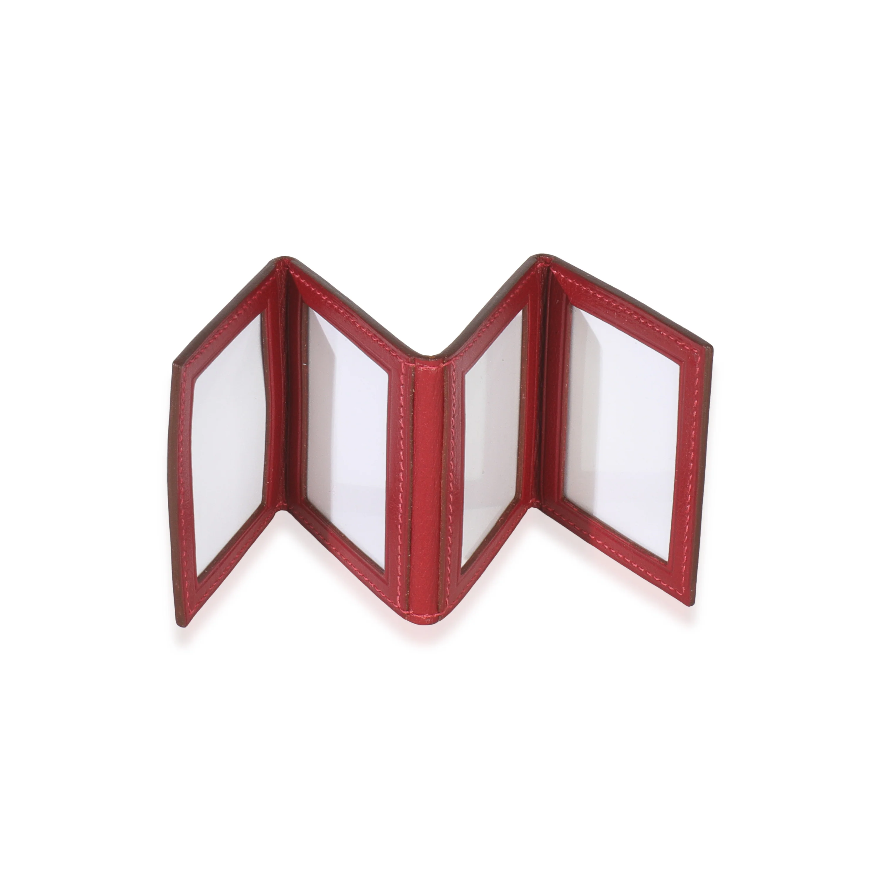 Vintage Rouge Box Foldable Four Pocket Picture Frame - Image 6