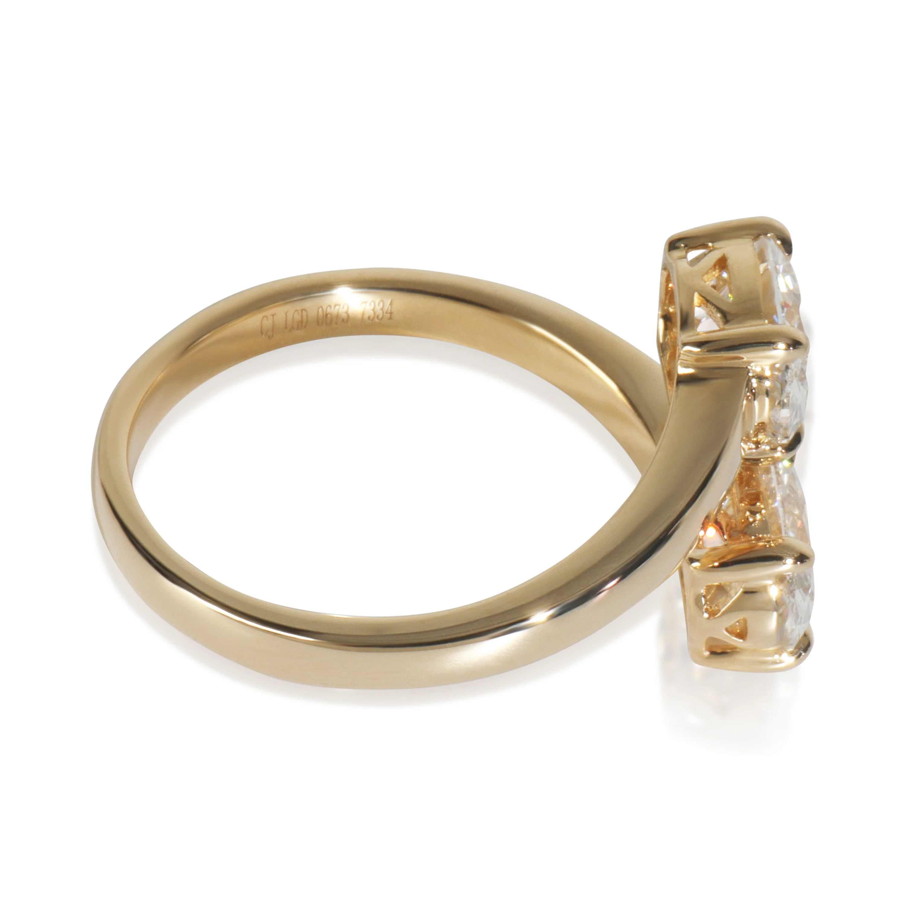 2.01 ctw Yellow Gold Lab-Grown Diamond Ring - Image 3