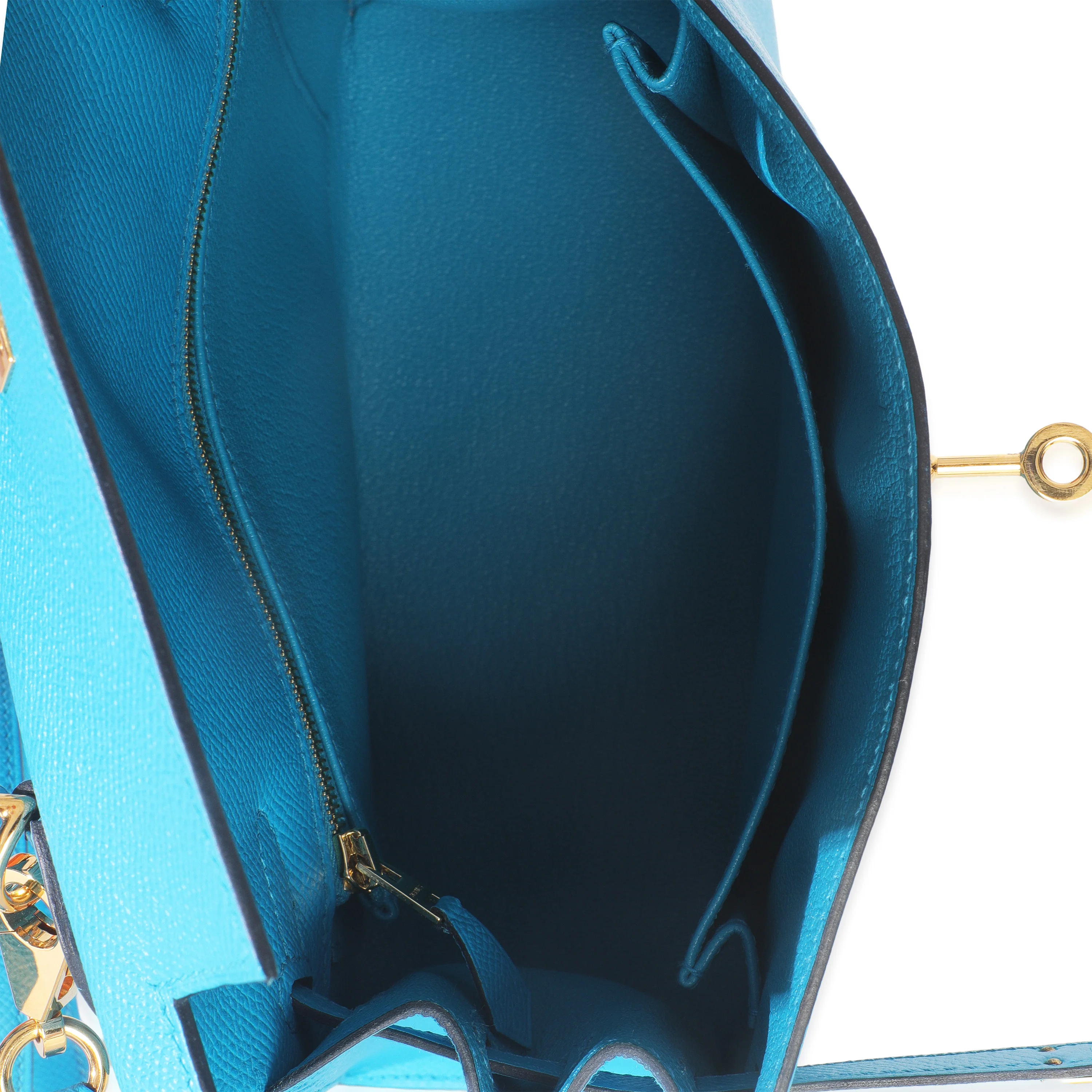 Blue Frida Epsom Sellier Kelly 25 GHW - Image 11