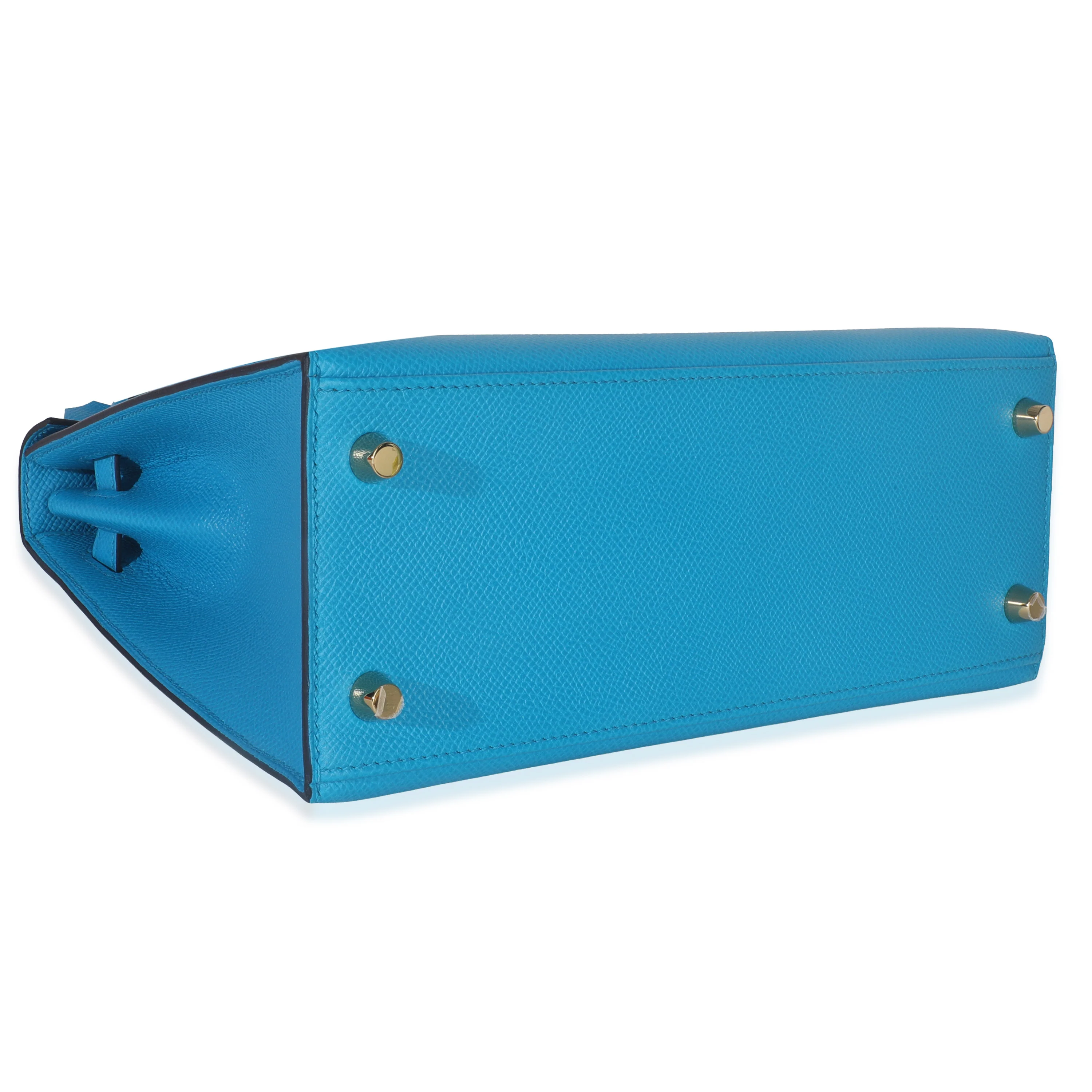 Blue Frida Epsom Sellier Kelly 25 GHW - Image 6